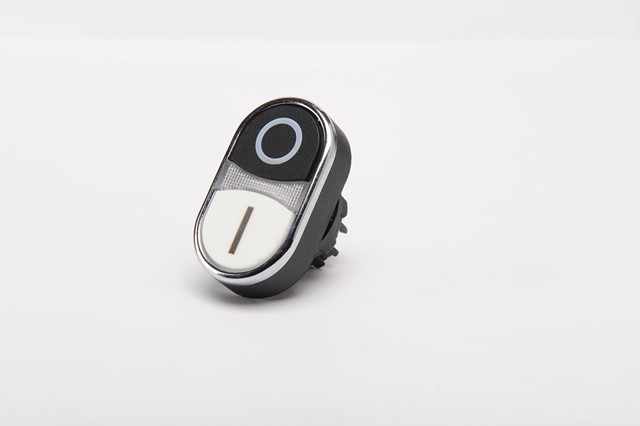 Spare Part Double Flush Black-White Button Actuator